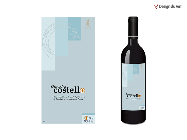 Etiquette de bouteille – Domaine Costello