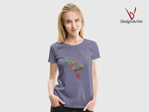 T-shirt vin – Wine is like Art